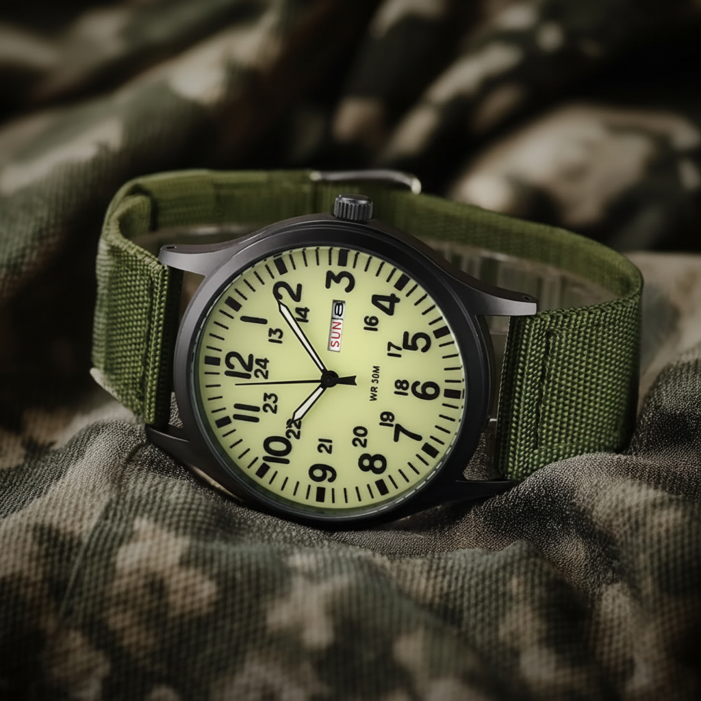 Men's Adventure Watch | Waterproof & Scratch-Resistant Design