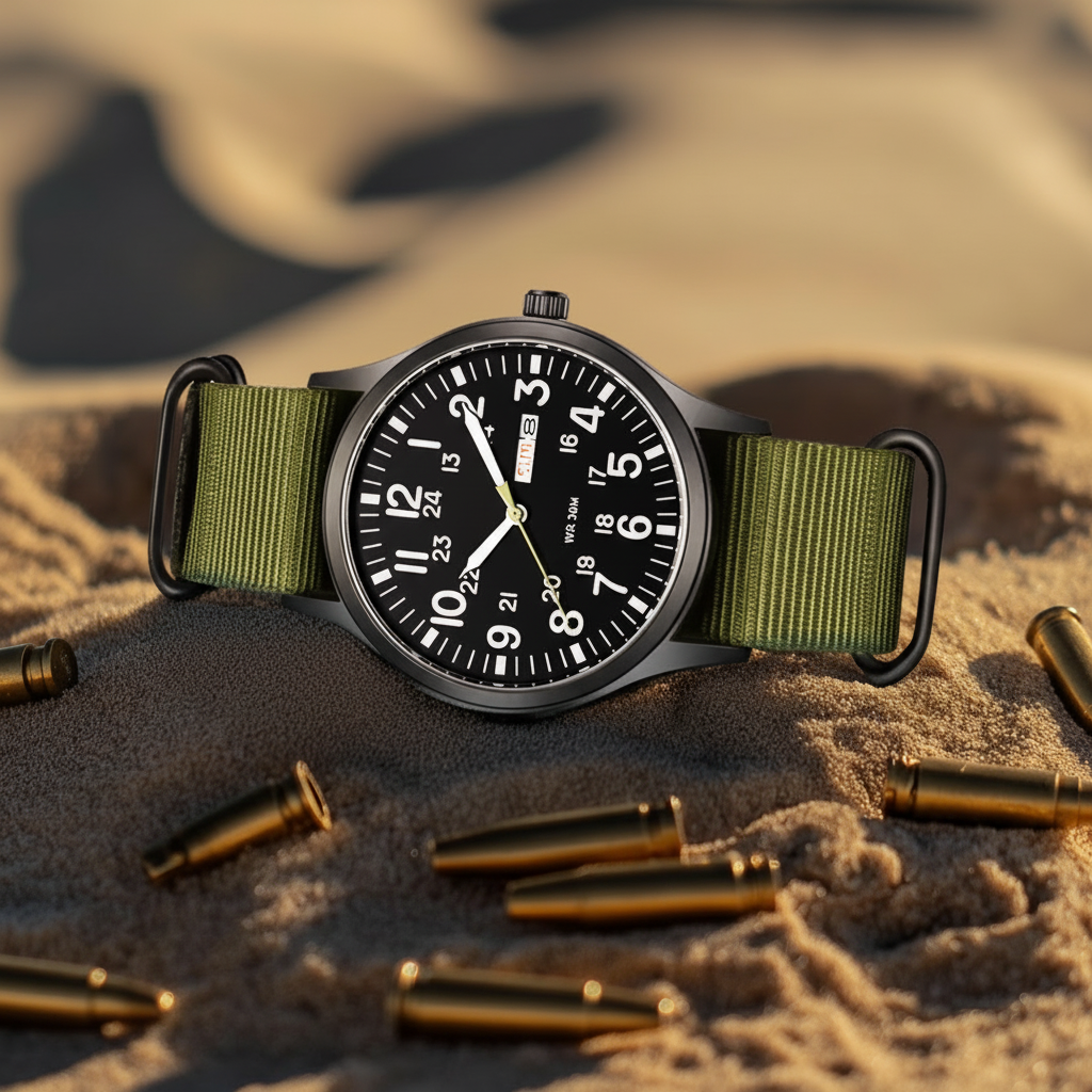 Men's Adventure Watch | Waterproof & Scratch-Resistant Design