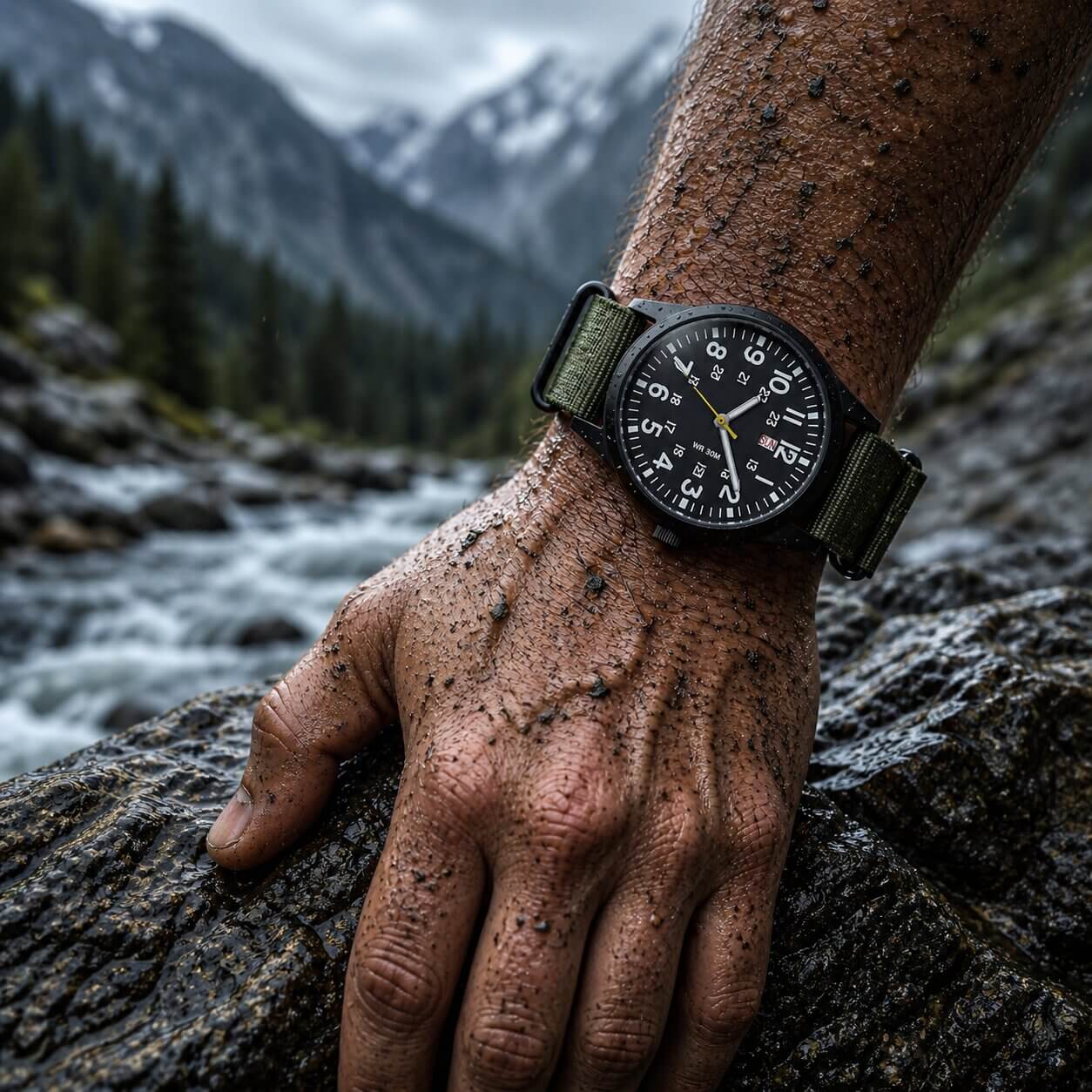 Men's Adventure Watch | Waterproof & Scratch-Resistant Design