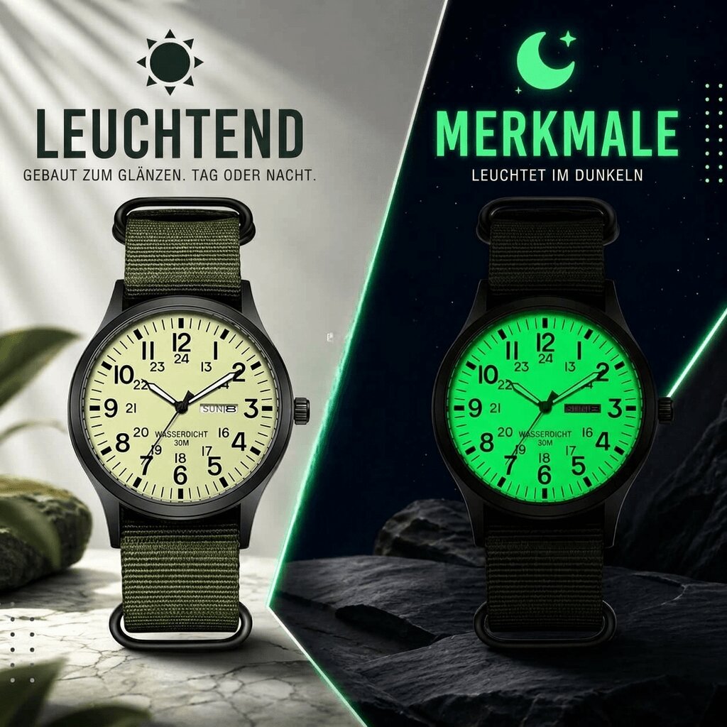 Men's Adventure Watch | Waterproof & Scratch-Resistant Design