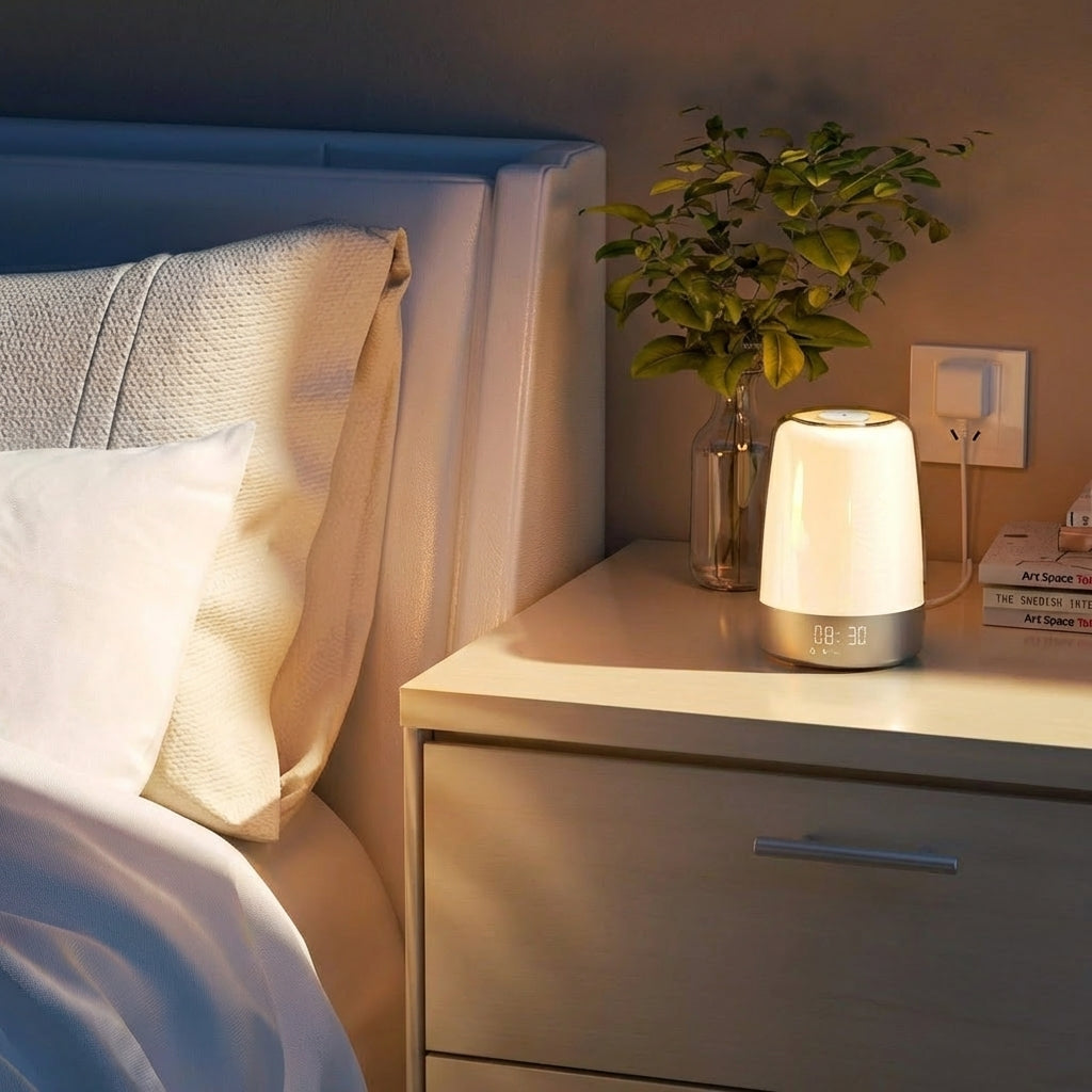 Gentle Rise Alarm Clock - Wake Up Naturally with 16 Colors