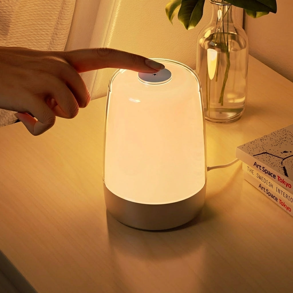 Gentle Rise Alarm Clock - Wake Up Naturally with 16 Colors