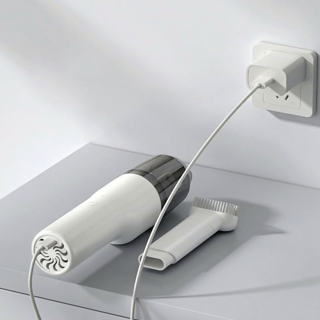 Portable Wireless Car Vacuum for Effortless Cleaning