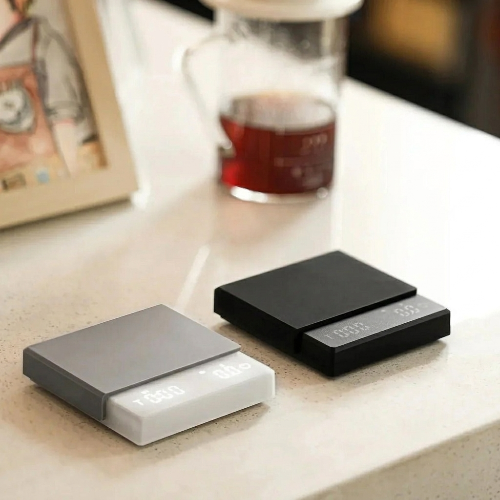 Precision Kitchen Scale with Timer for Coffee Lovers