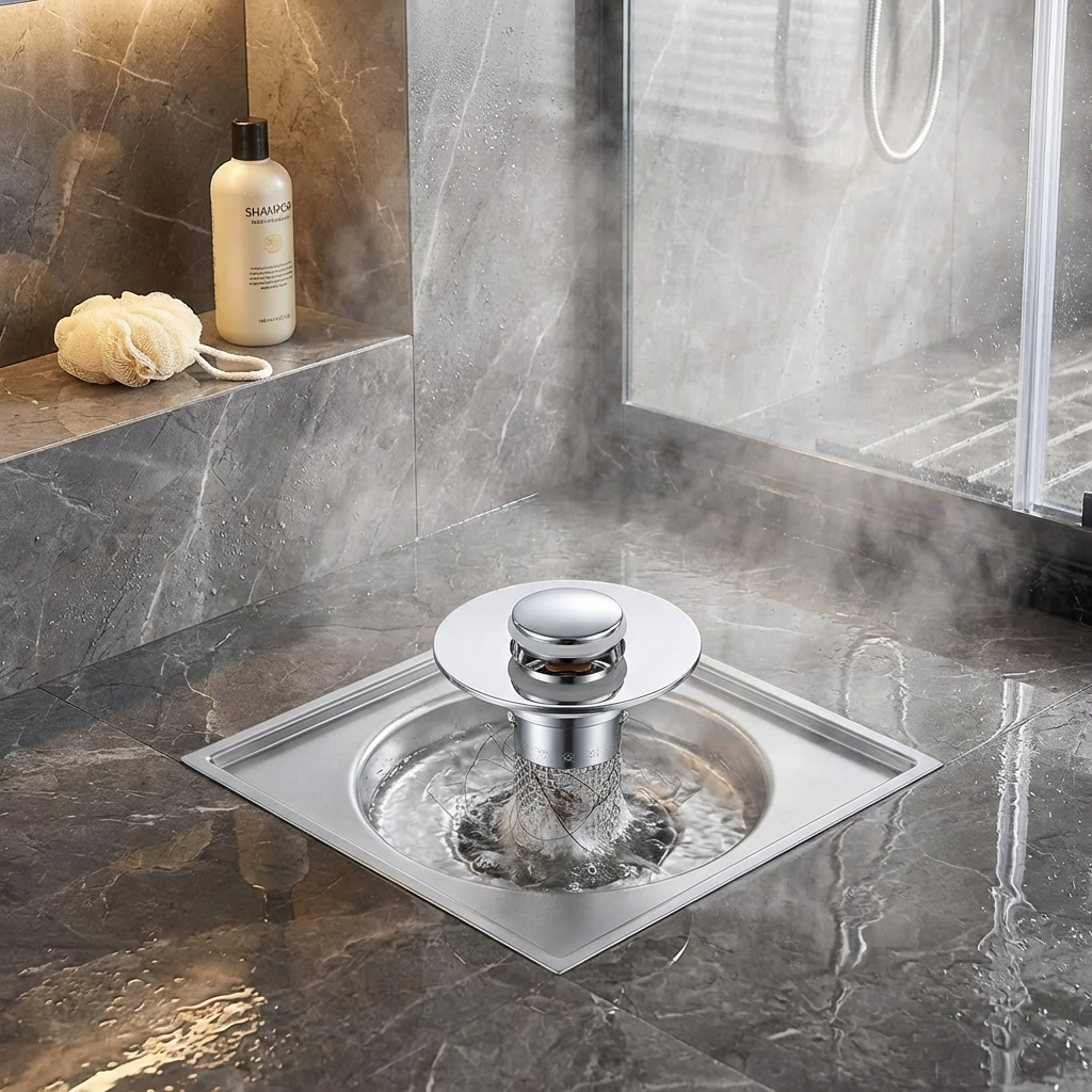 Universal Sink Stopper with Mesh Filter and Silicone Seal