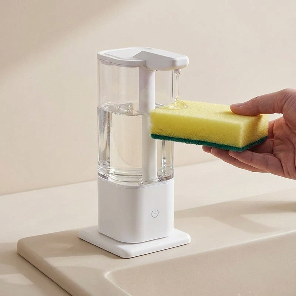 Automatic Liquid Soap Dispenser with USB Rechargeable Battery
