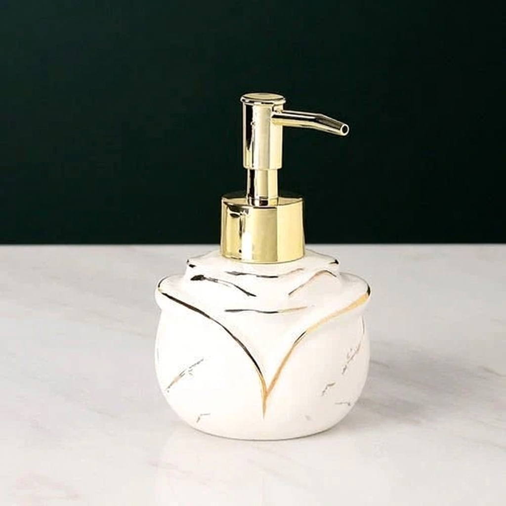 Elegant Marble Soap Dispenser for Stylish Spaces