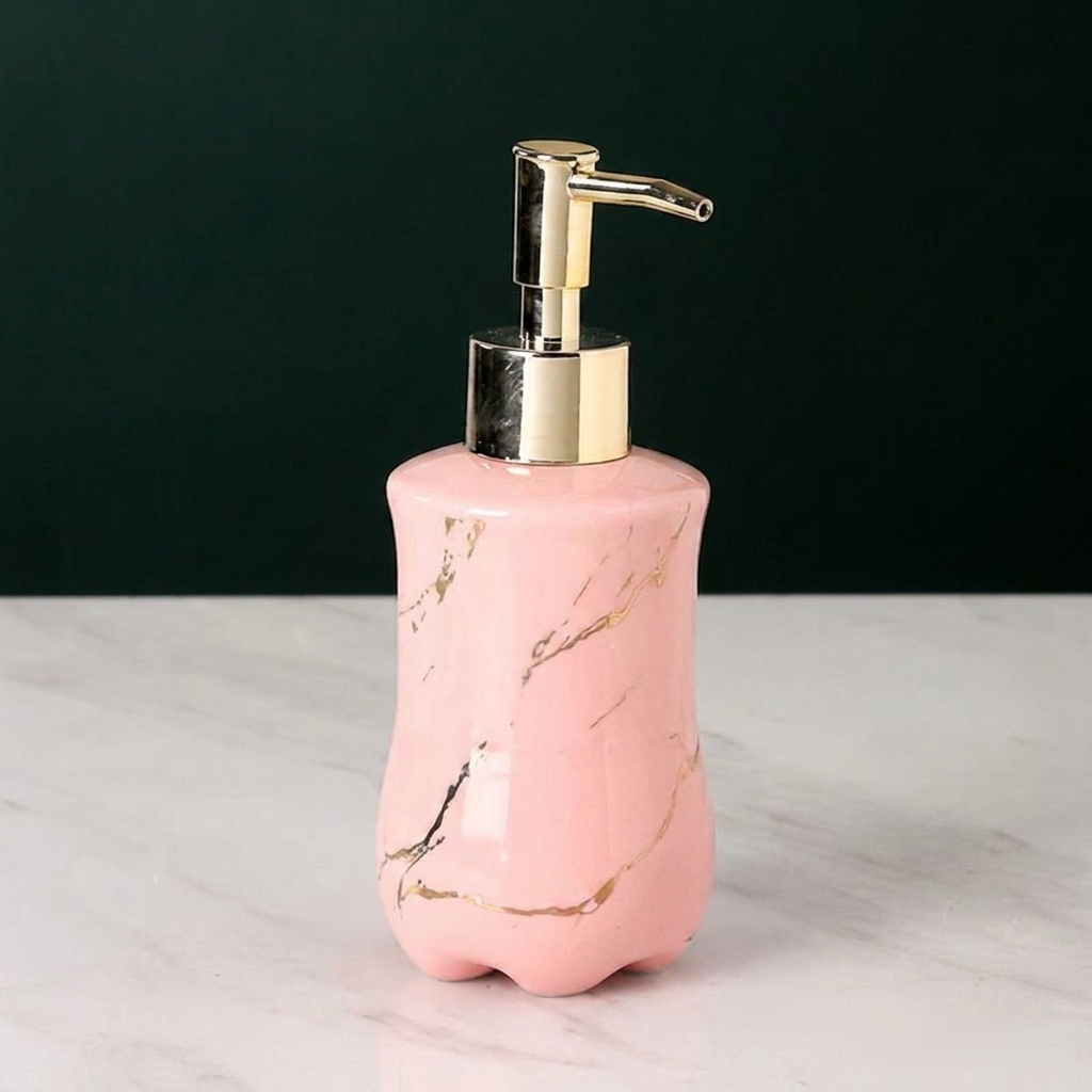 Elegant Marble Soap Dispenser for Stylish Spaces