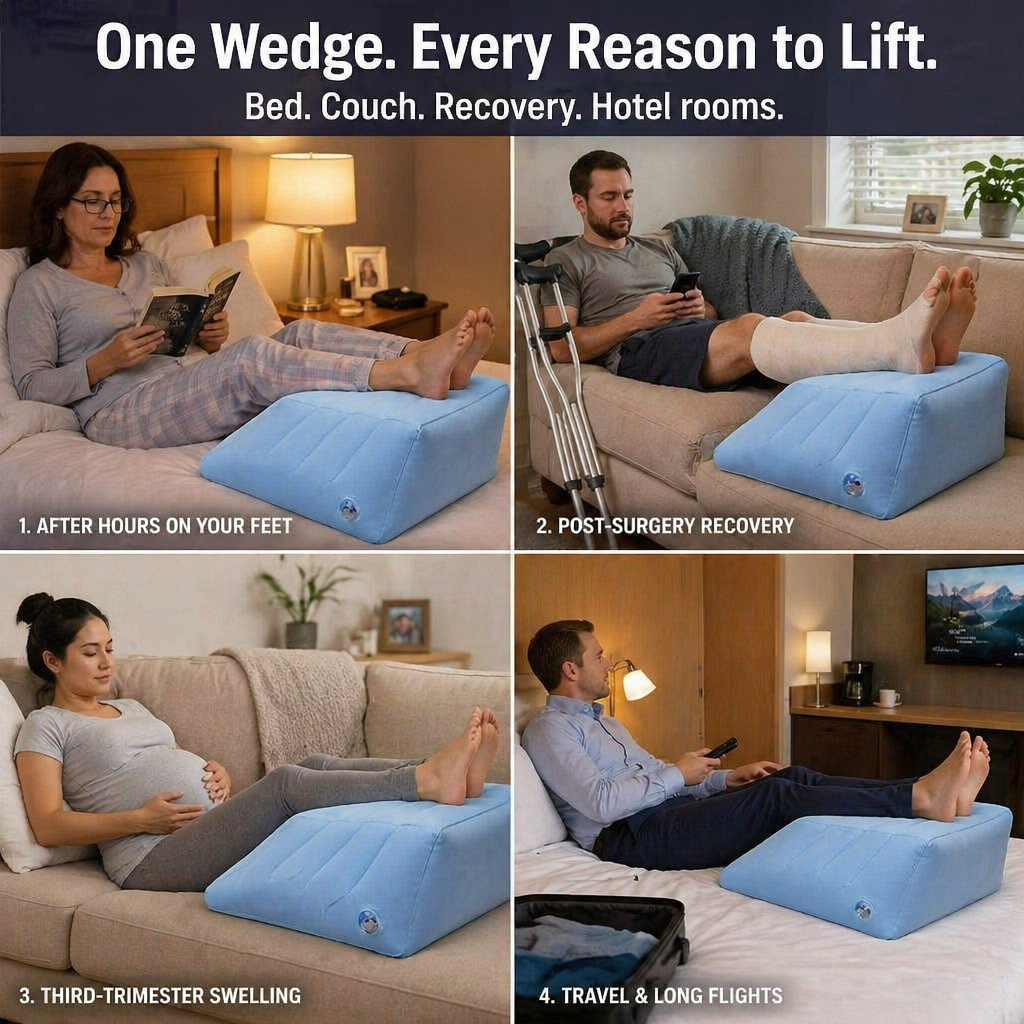 SereniLift™ — Raise Your Legs, Defeat Pain, and Wake Up Refreshed Each Morning
