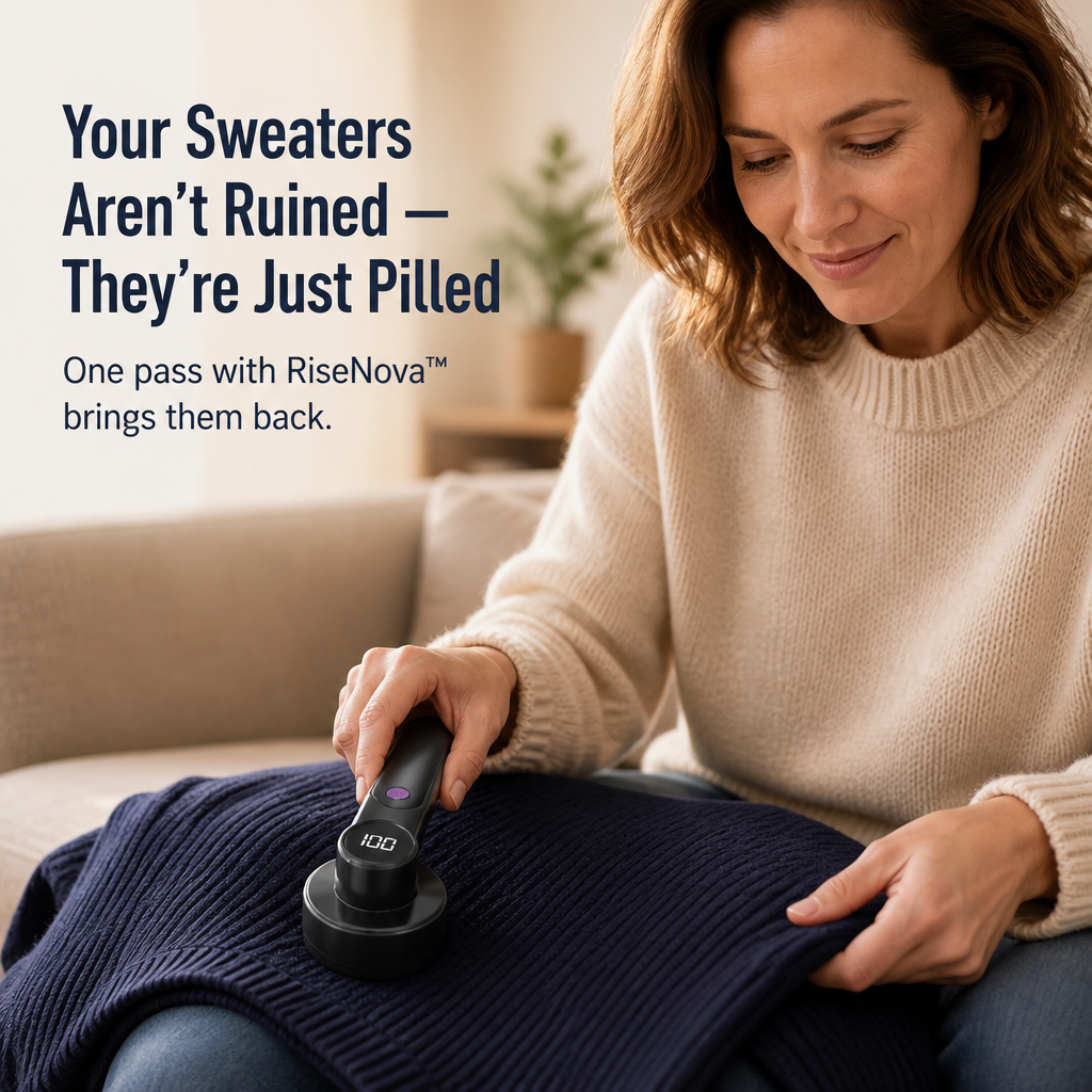 Velvique™ Fabric Shaver — Bring Your Beloved Sweaters Back to Life Instantly