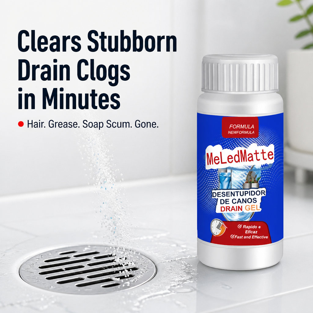 PipeSoothe™ — Remove Hair, Grease & Gunk Blockages Without a Plumber | 1+1 FREE TODAY