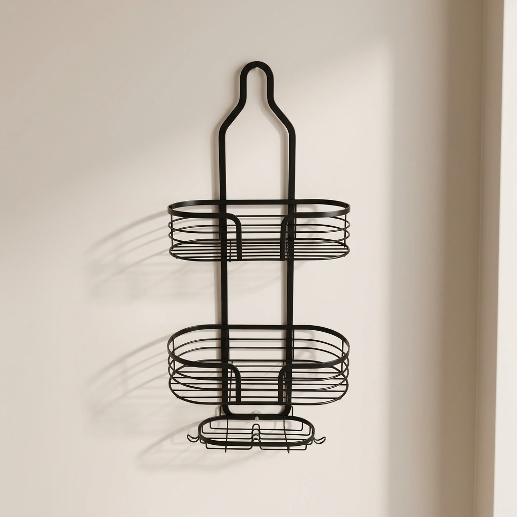 Three-Tier Bathroom Storage Caddy for Easy Organization
