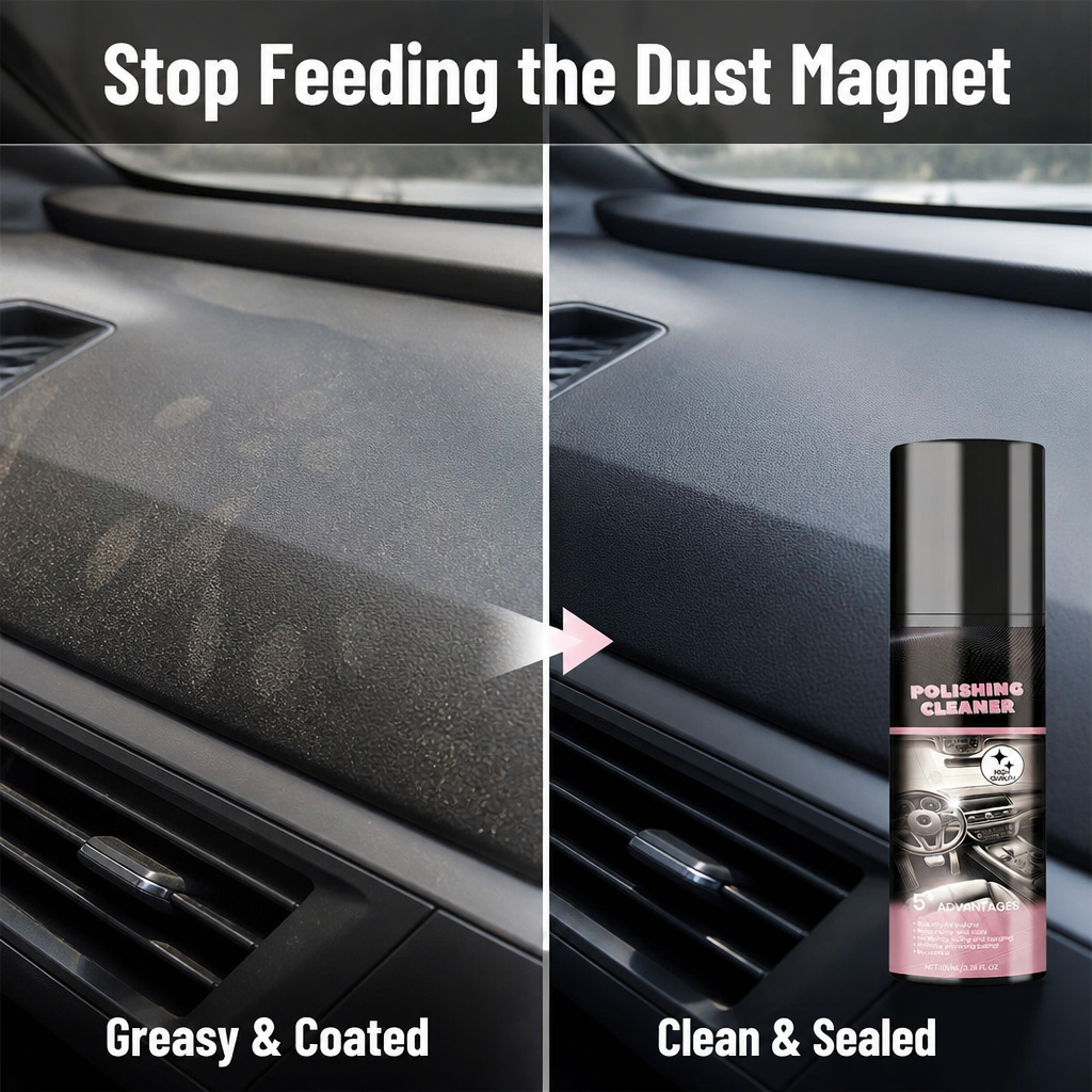 RevitaShine™ Interior Polish — Lift Dust, Grime & Dull Film for a Clean, Dust-Repelling Finish