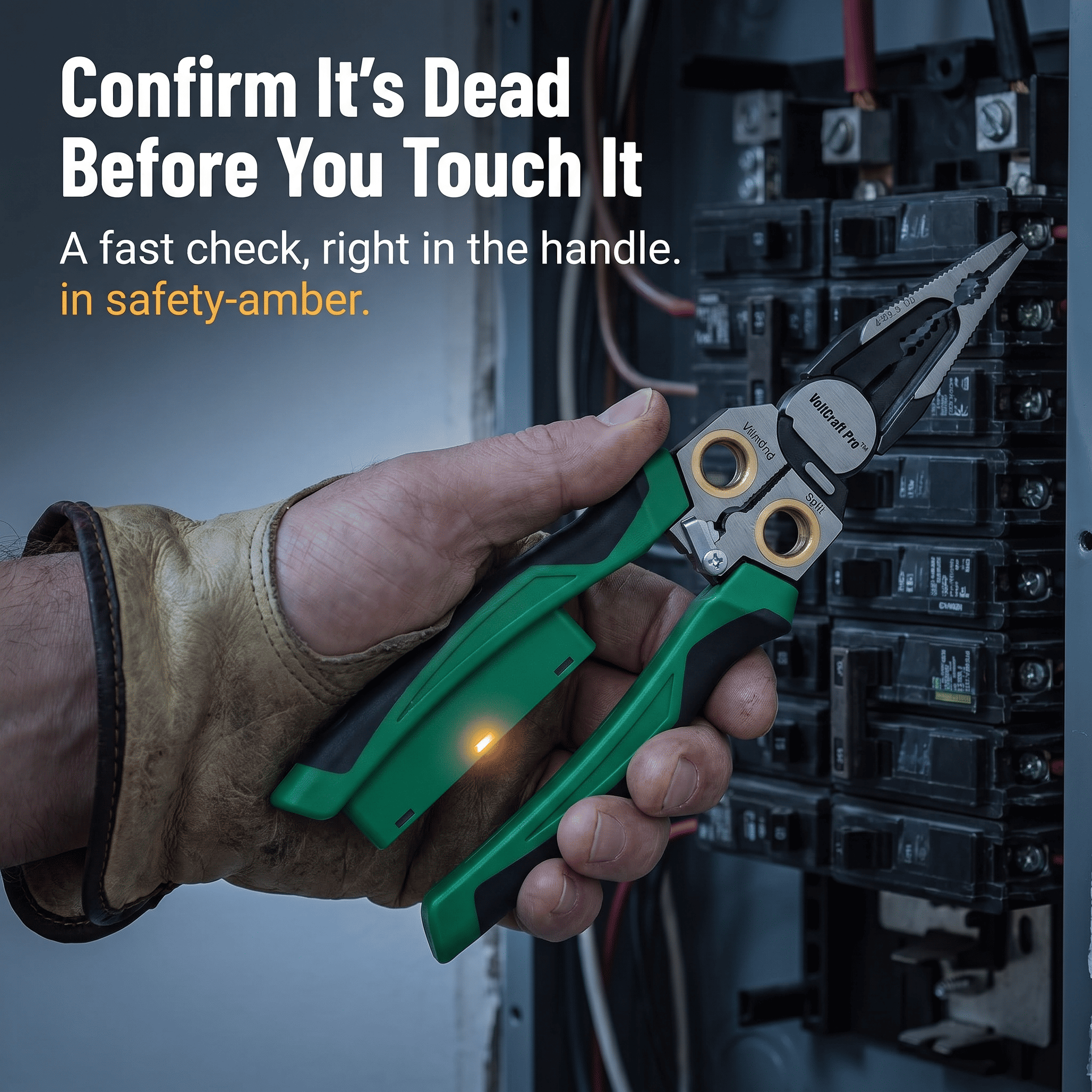 VoltCraft Pro™ — Strip, Cut, Crimp & Test Any Wire With One 7-in-1 Tool