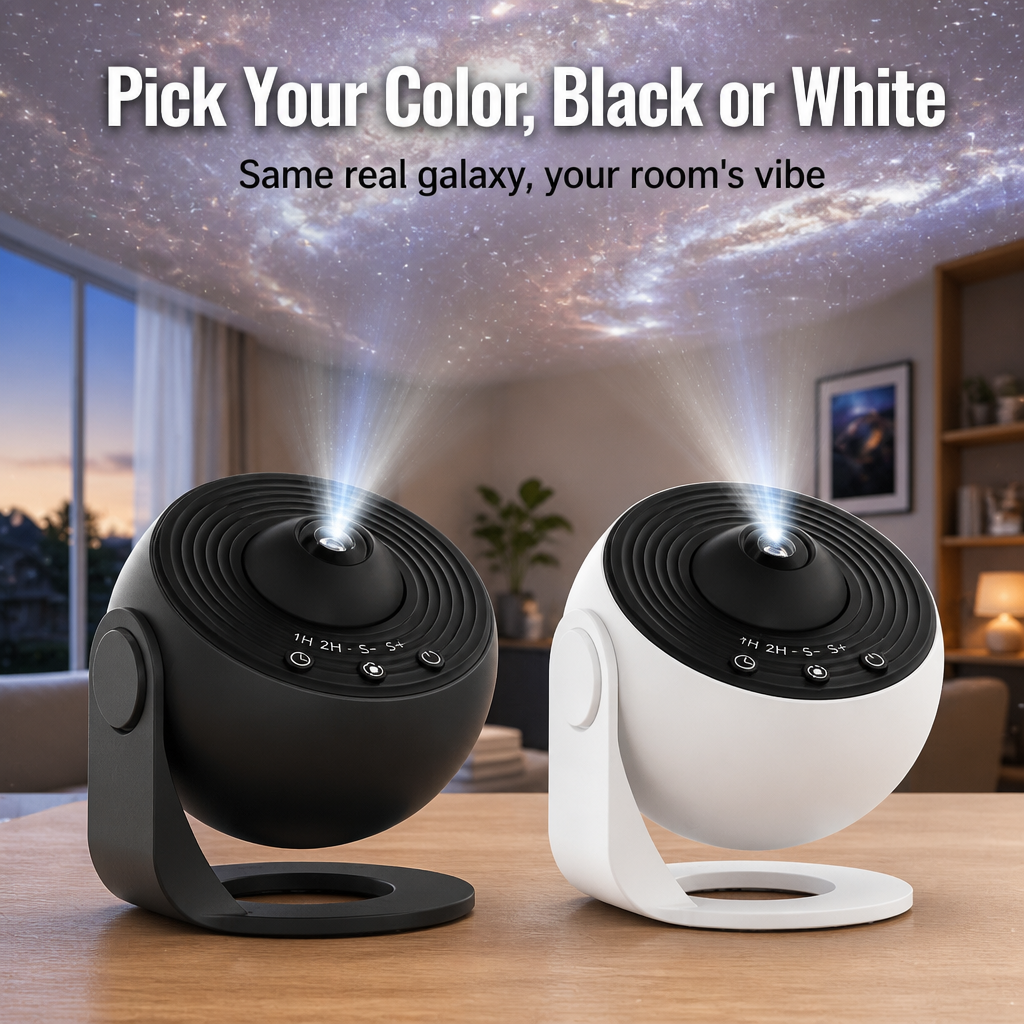 CosmiShade™ — Turn Any Ceiling Into a Real Planetarium, Not Laser Dots