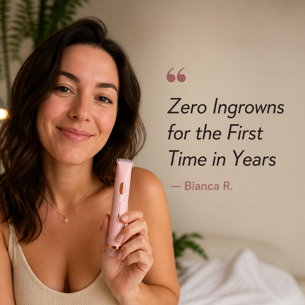 SilkLuxe™ — Experience the Joy of Baby-Soft, Bump-Free Skin Every Time You Shave