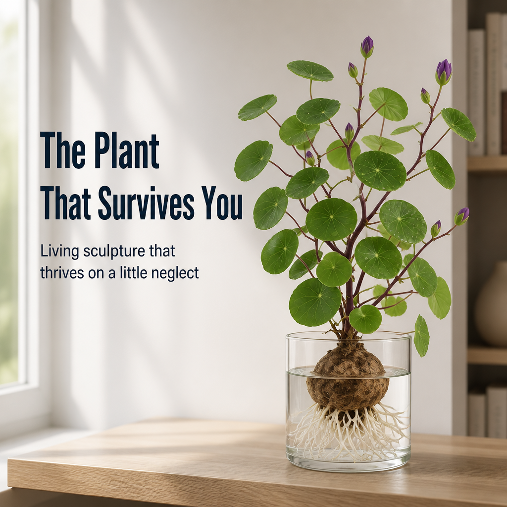 SereneRoot™ — Grow Living Sculpture That Survives Even the Worst Plant-Killer