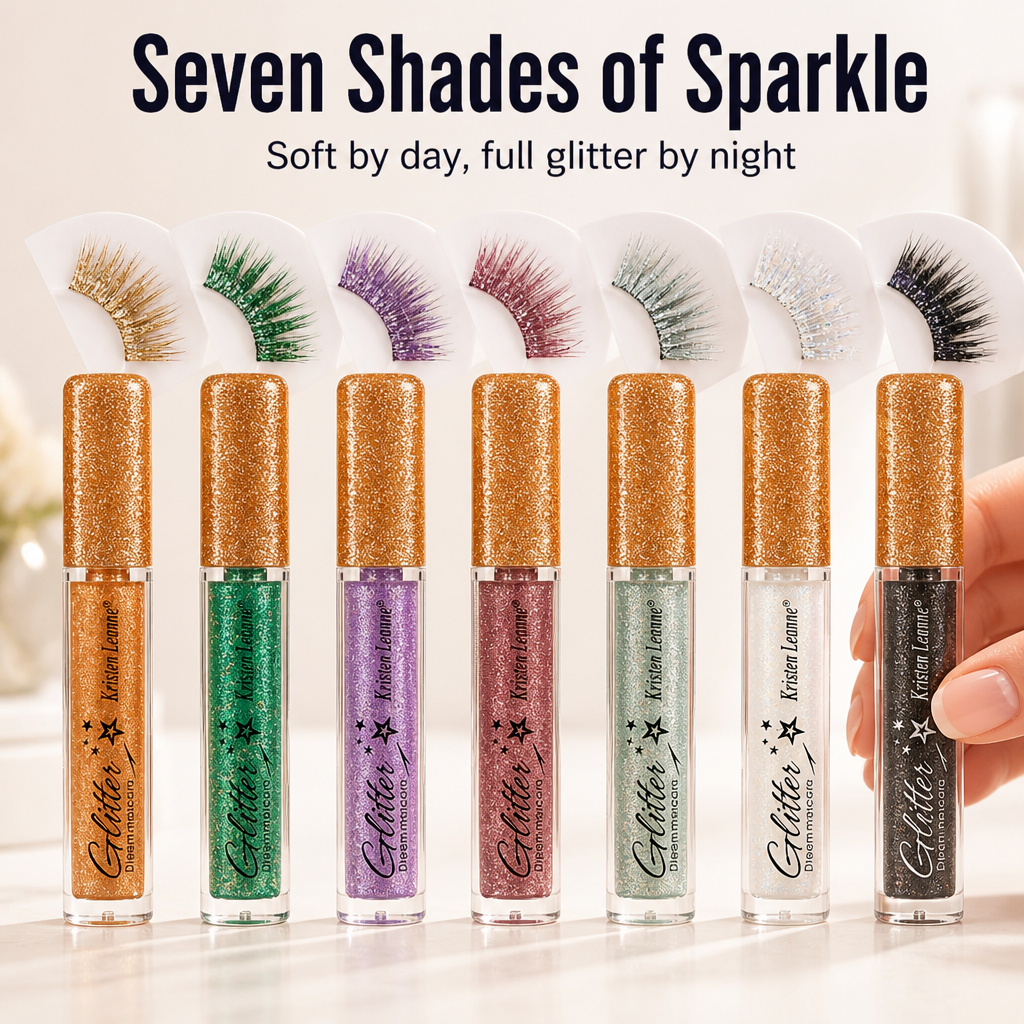 LumeLuxe™ Prism — Coat Your Lashes in Colored Sparkle That Won't Flake | 7 Shades