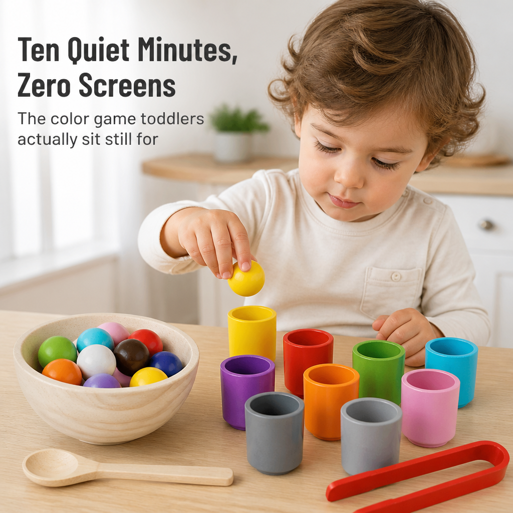 VivaCognition™ — Sort, Scoop & Match 10 Colors to Build Focus and Steady Little Hands