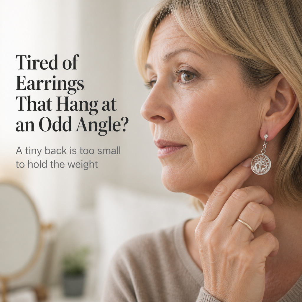 ElevAura™ — Lift Droopy Earrings Upright And Look Years Younger