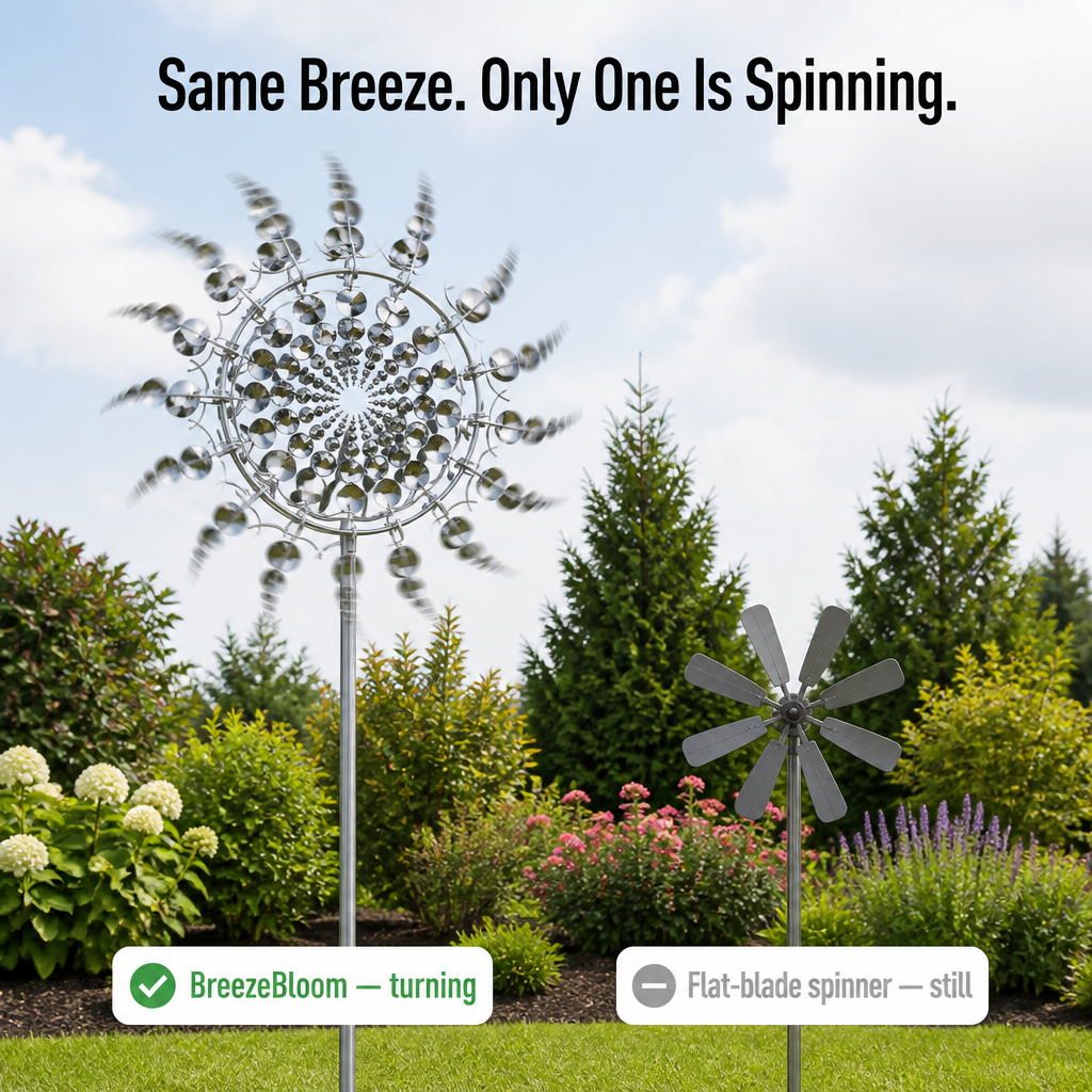 BreezeBloom™ — Spin Your Garden to Life on the Lightest Breeze