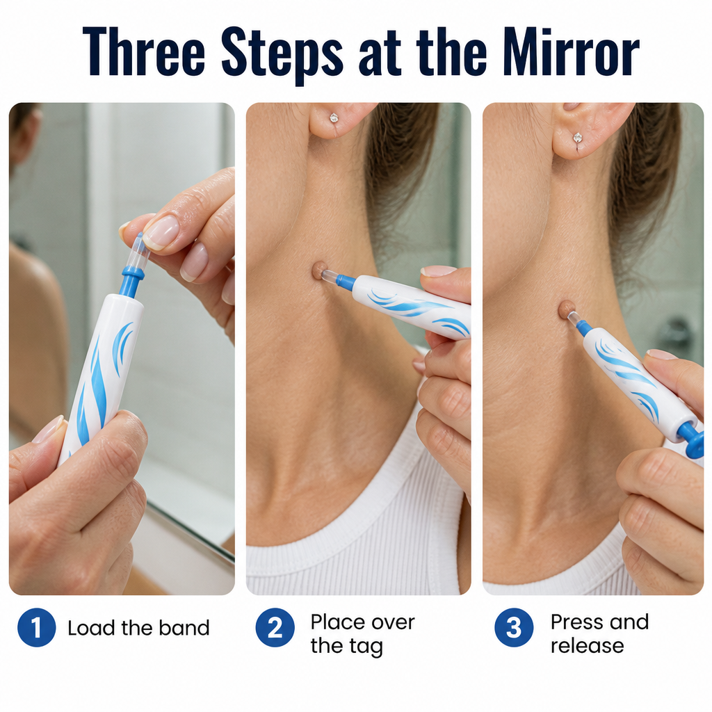 ClearEasePro™ — Band, Dry & Drop That Annoying Skin Tag in Under 2 Weeks