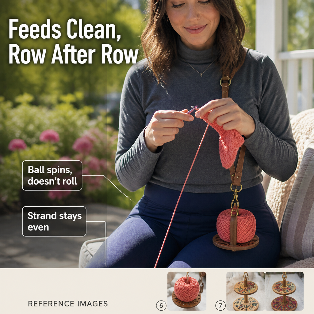 CraftFlow™ — Unlock Seamless Yarn Flow and Ignite Your Creative Spark