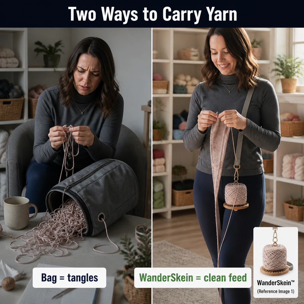CraftFlow™ — Unlock Seamless Yarn Flow and Ignite Your Creative Spark