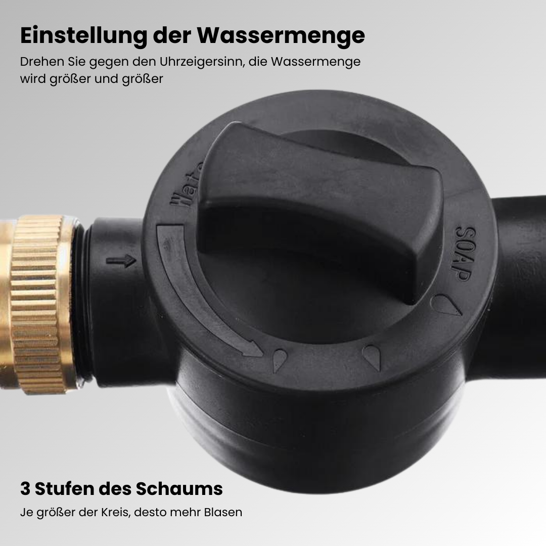 PowerJet Nozzle for Garden Hoses | High-Pressure Cleaning Tool