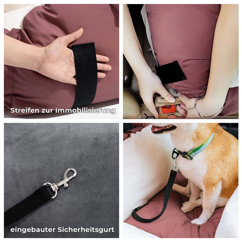PetSafe Travel Seat | Dog Car Seat for Backseat Comfort