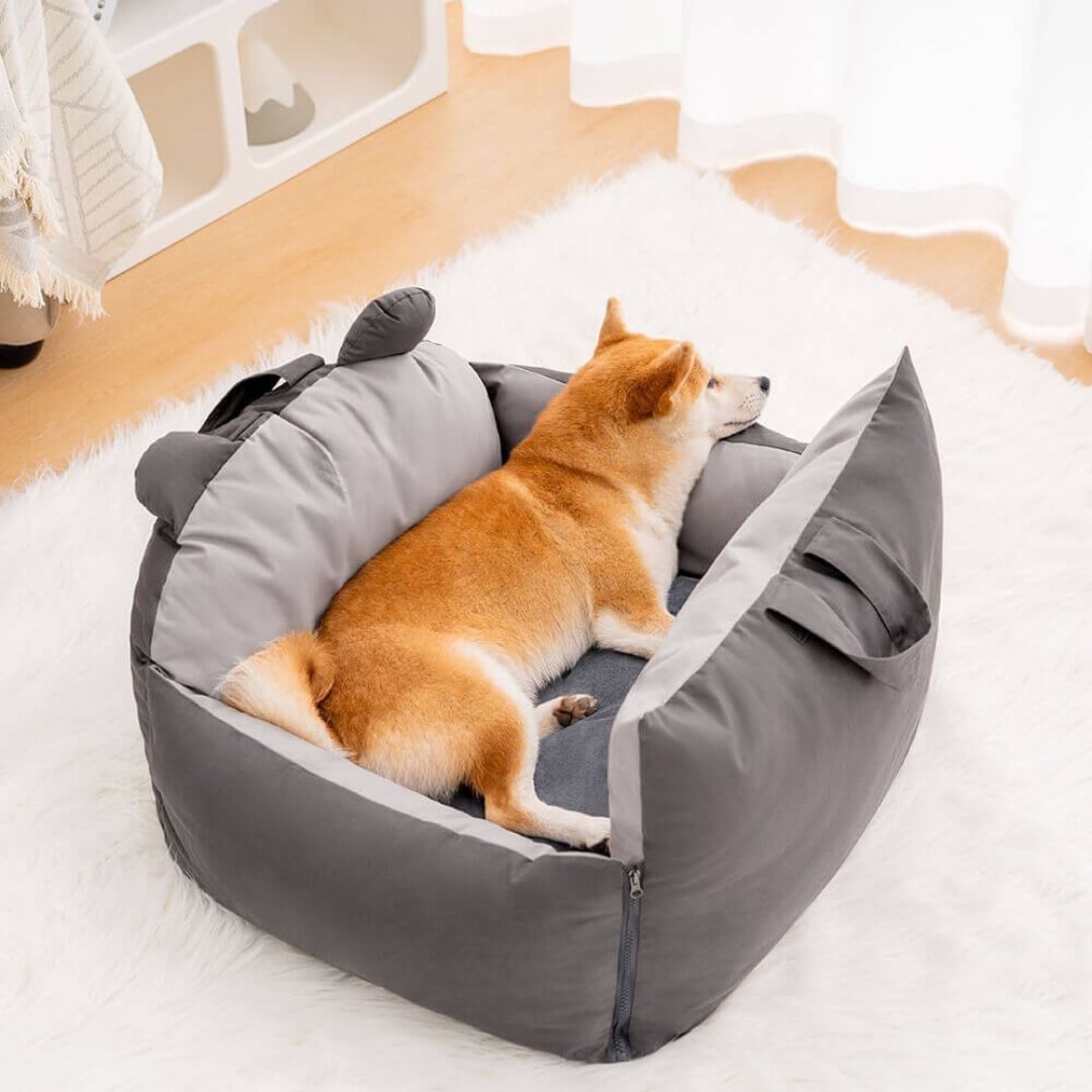PetSafe Travel Seat | Dog Car Seat for Backseat Comfort