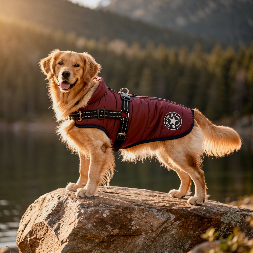 Ultimate Winter Coat for Dogs with Built-in Harness