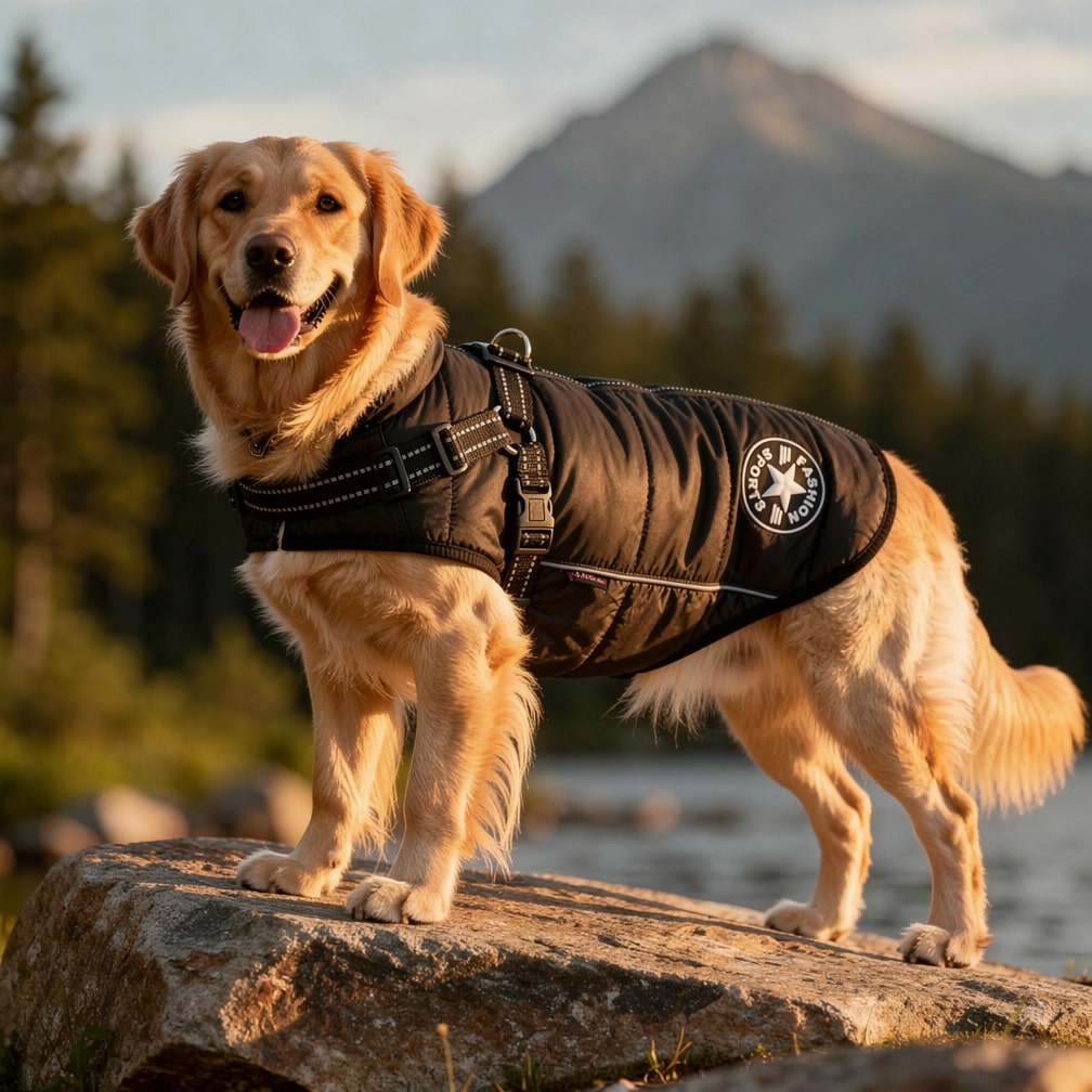 Ultimate Winter Coat for Dogs with Built-in Harness