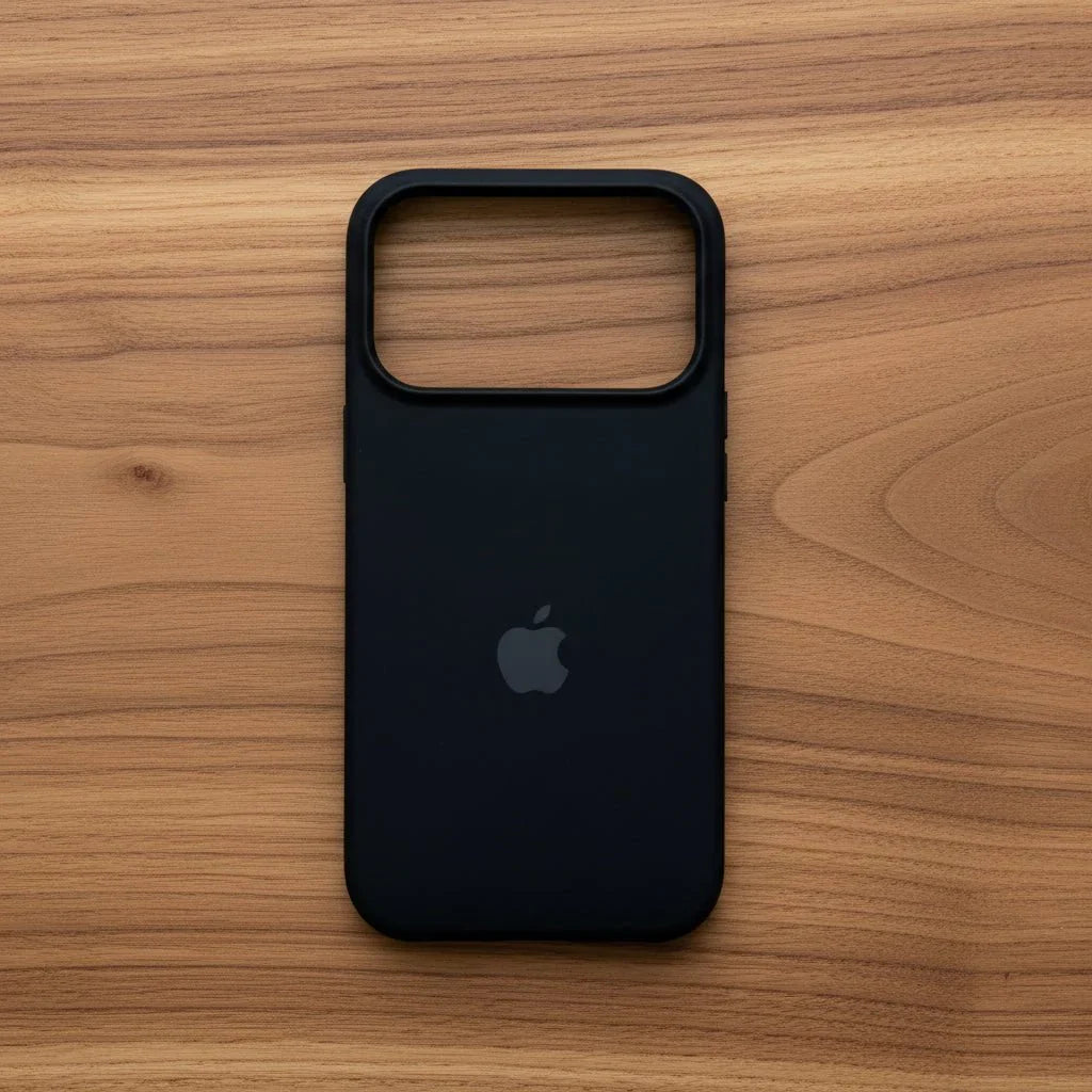Sleek Silicone Case with Magnetic Compatibility for iPhone