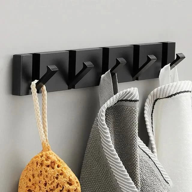 Sleek Space-Saving Wall Hook with Foldable Design