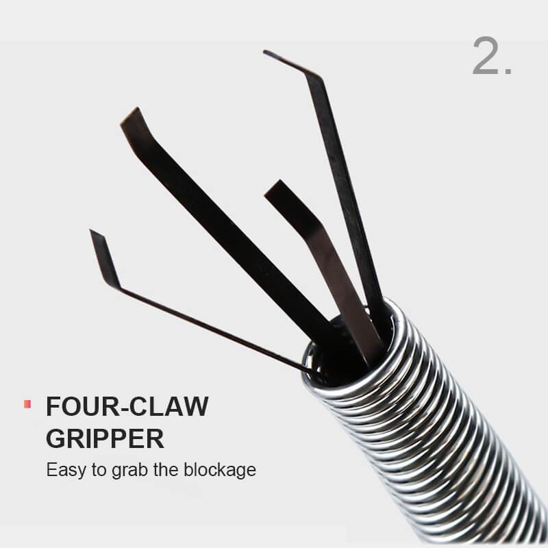 Stainless Steel Drain Cleaner Tool – Flexible Design