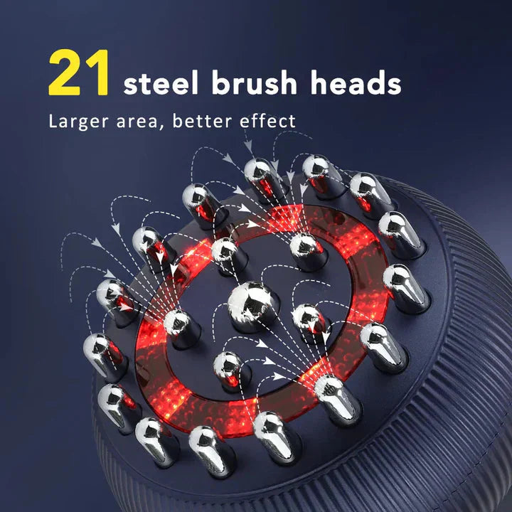 Multifunctional Massager – Infrared Heat, Vibration, Microcurrent & Red Light