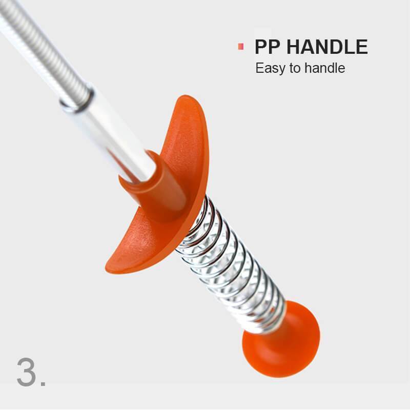 Stainless Steel Drain Cleaner Tool – Flexible Design