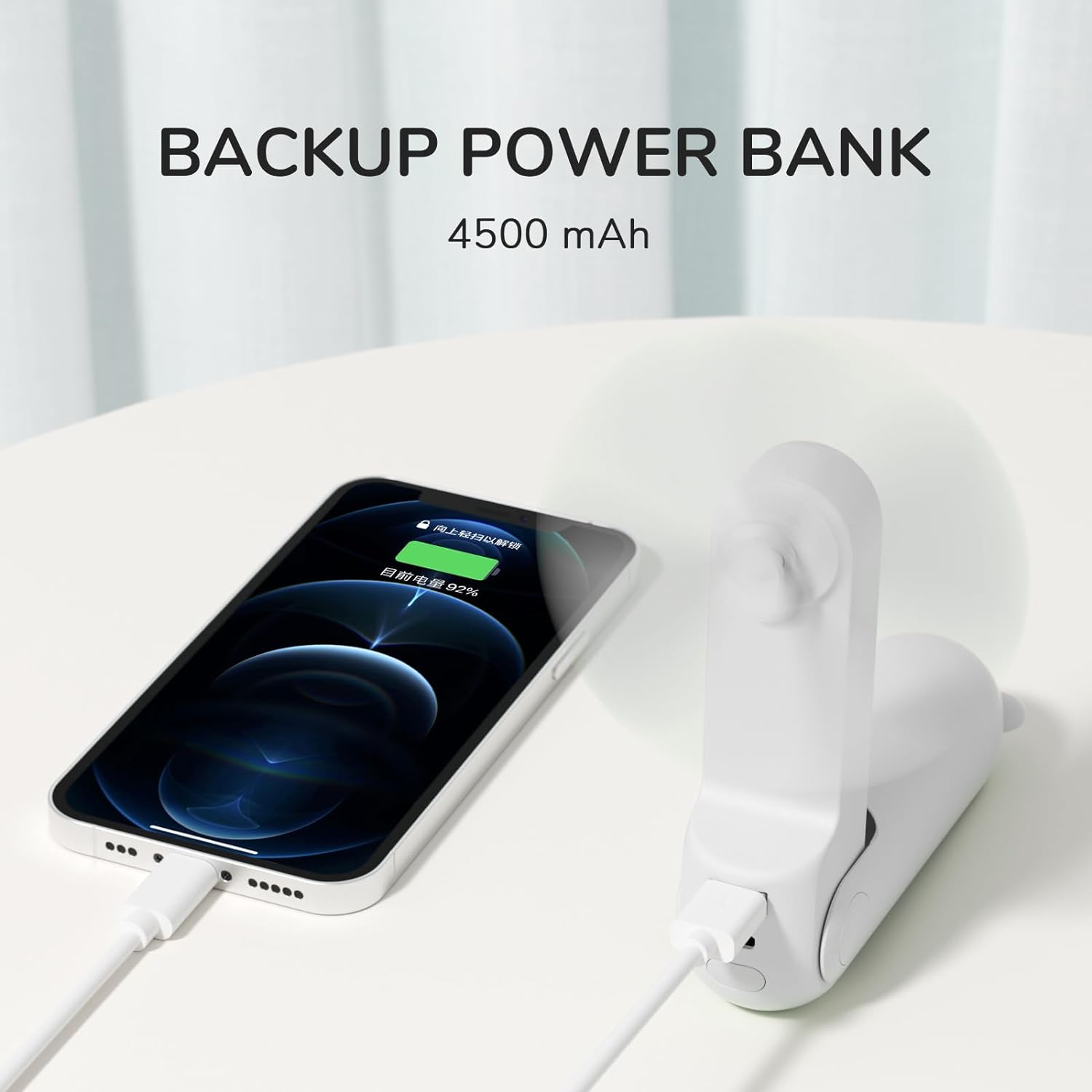 Pocket Breeze: Compact Fan with USB Charging