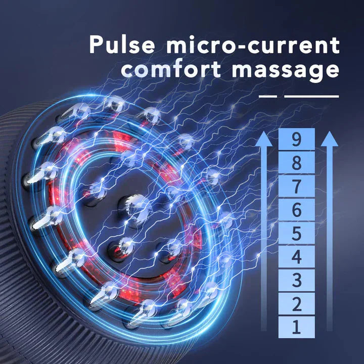 Multifunctional Massager – Infrared Heat, Vibration, Microcurrent & Red Light