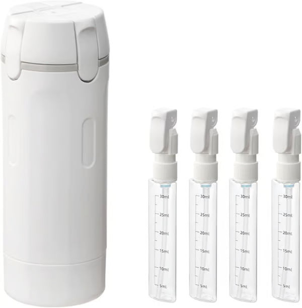 Compact Leak-Proof Dispenser Set – 4 Travel Bottles Included