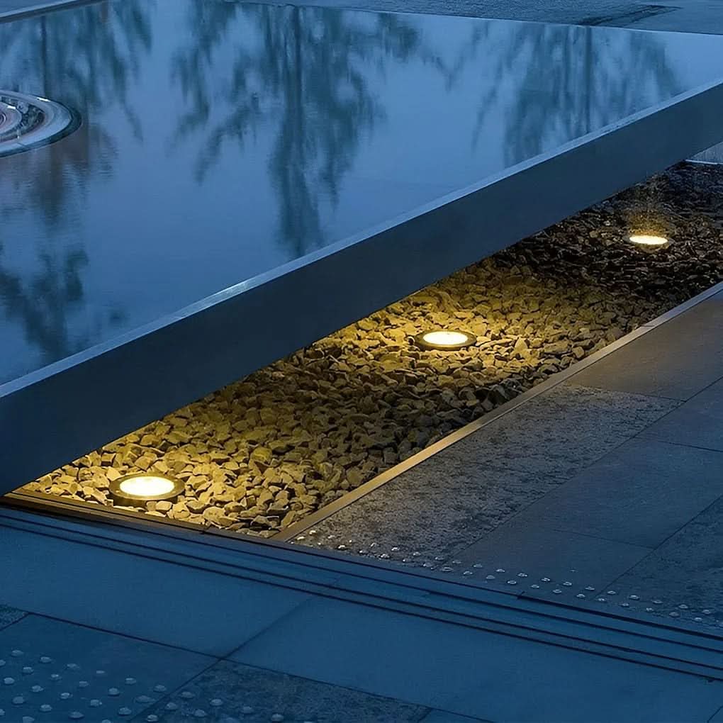 In-Ground LED Lighting for Decks and Pathways
