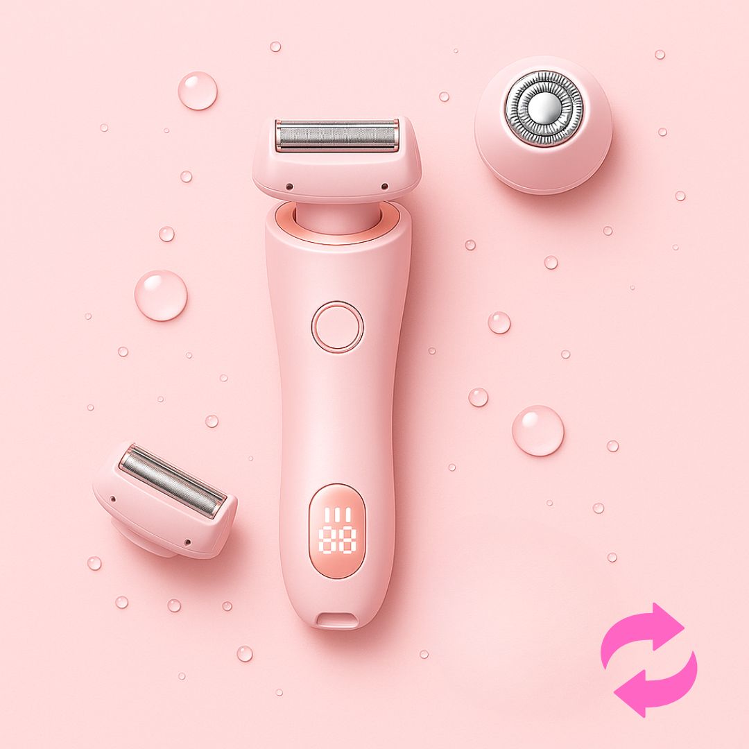 SilkenSmooth Women's Electric Trimmer for Delicate Areas