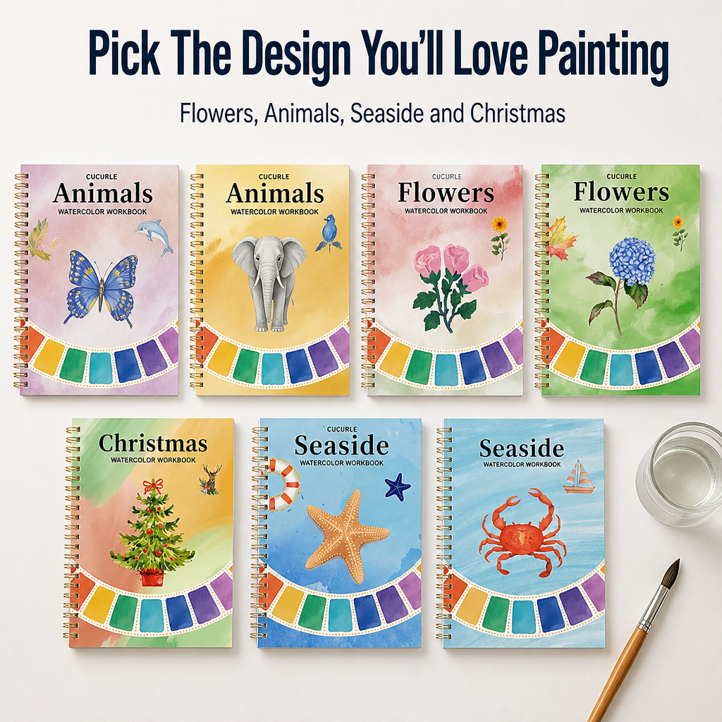 LumaMuse™ Watercolour Companion — Unlock Your Calm, Creativity, and Connection in Every Stroke