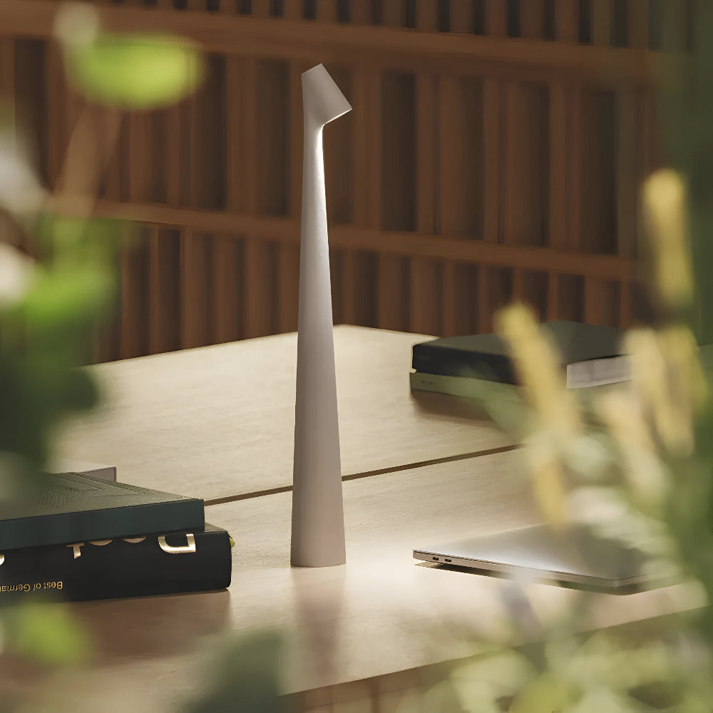Wireless LED Table Lamp | Versatile Lighting for Home & Office | Modern Rechargeable Light | LumaGlow