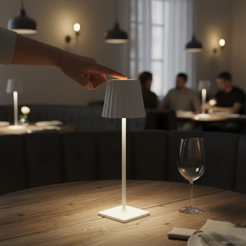 Portable Modern Lamp | Stylish Battery-Operated Lighting