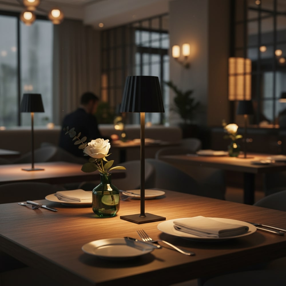 Cordless Elegant Table Lamp | Rechargeable Lighting for Home