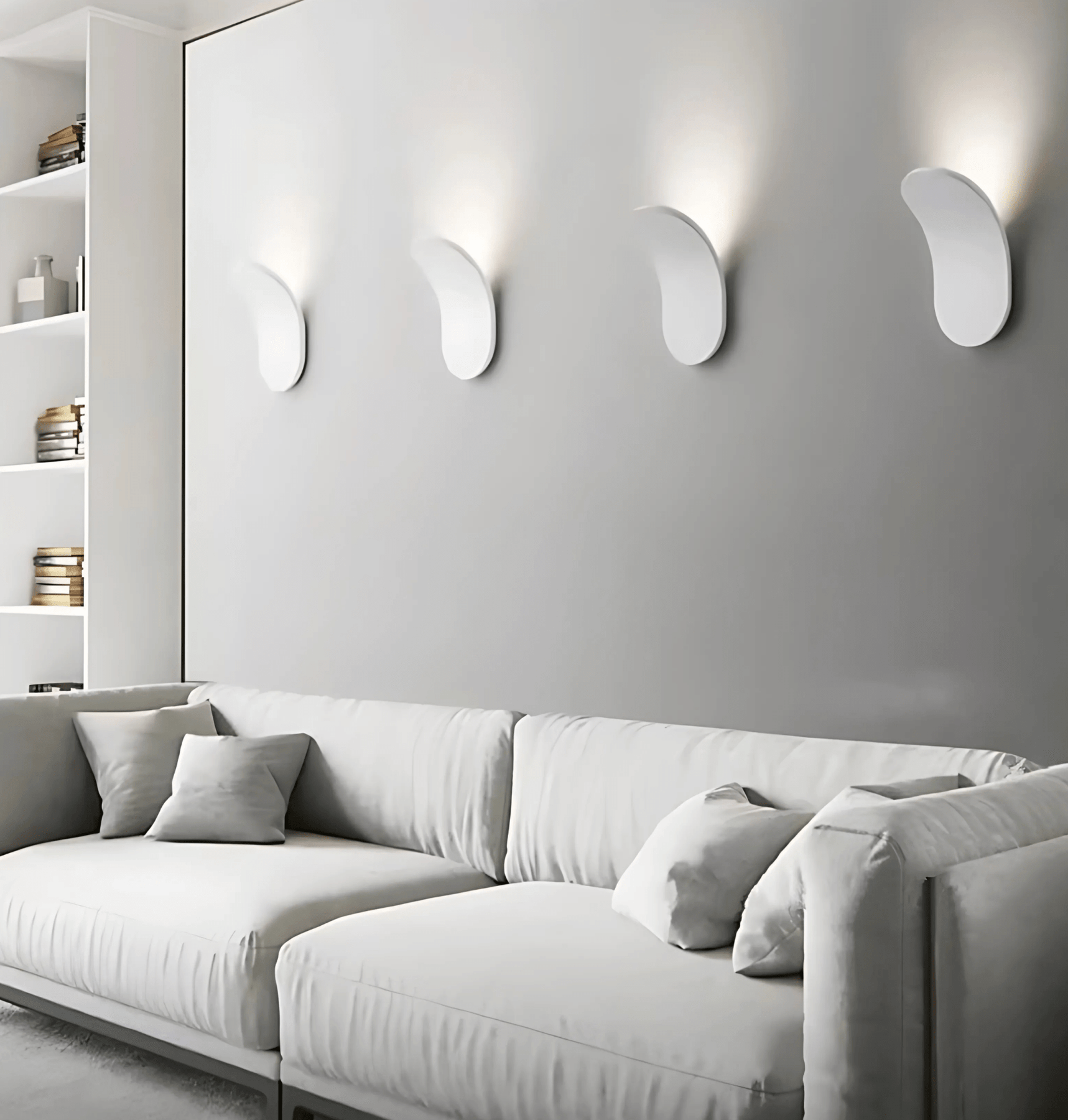 Sleek Brushed Aluminum Wall Lamp – Contemporary Elegance for Any Room