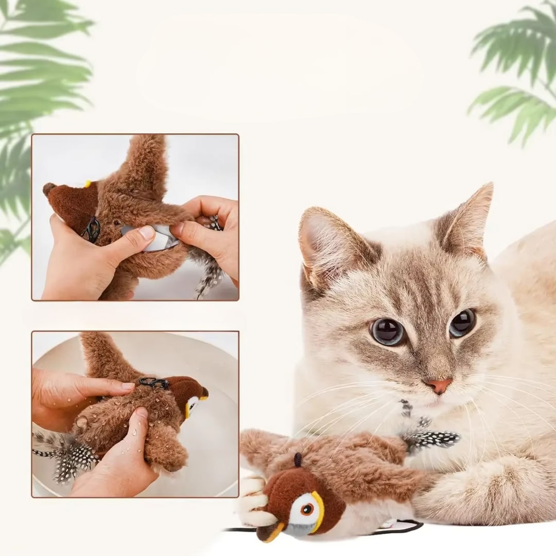 Exciting Fluttering Bird Cat Toy for Engaging Playtime