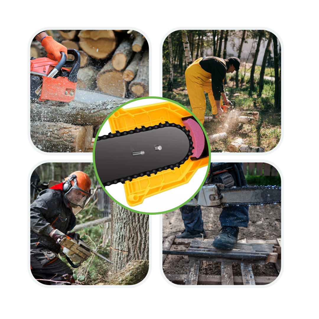 Precision Chain Sharpener for Chainsaws | Quick & Easy Maintenance